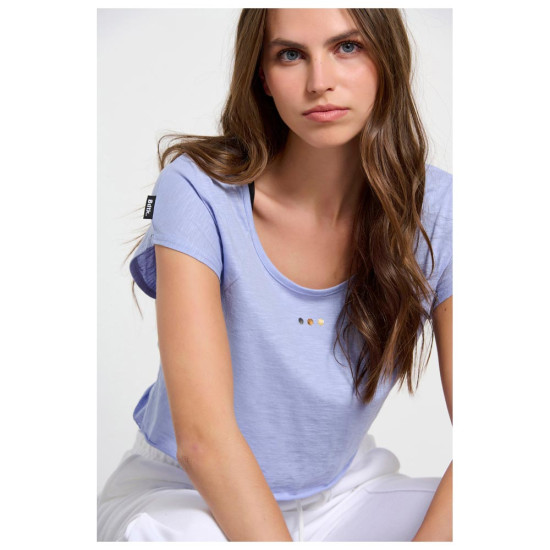 Bodytalk Γυναικεία κοντομάνικη μπλούζα Cropped